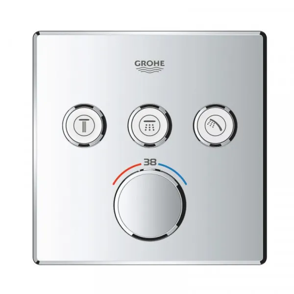 GROHE Grohtherm SmartControl termostatski mešač krug 3 izliva 